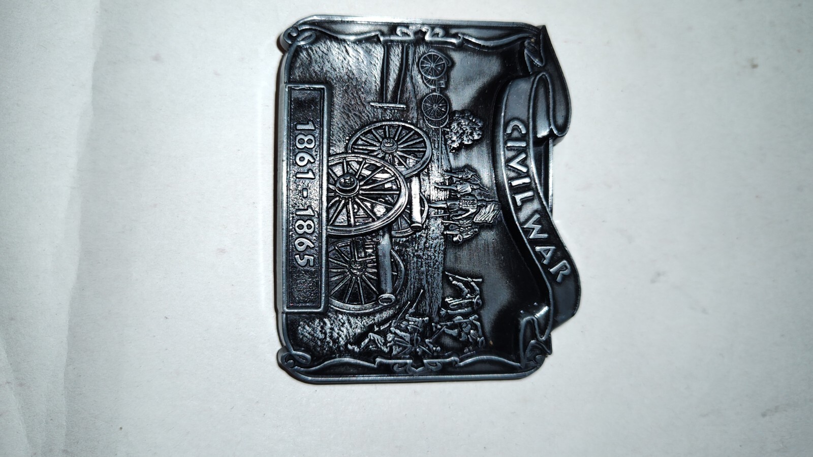 American Civil War 1861-1865 Pewter Metal Belt Buckle Century Company NEW