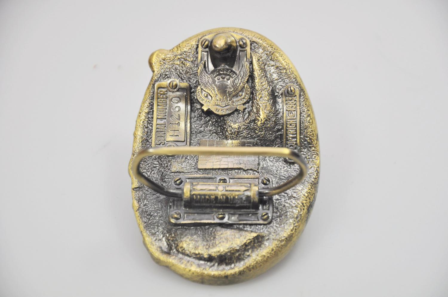 South Dakota Sunshine State Belt Buckle Belt Buckle 1983