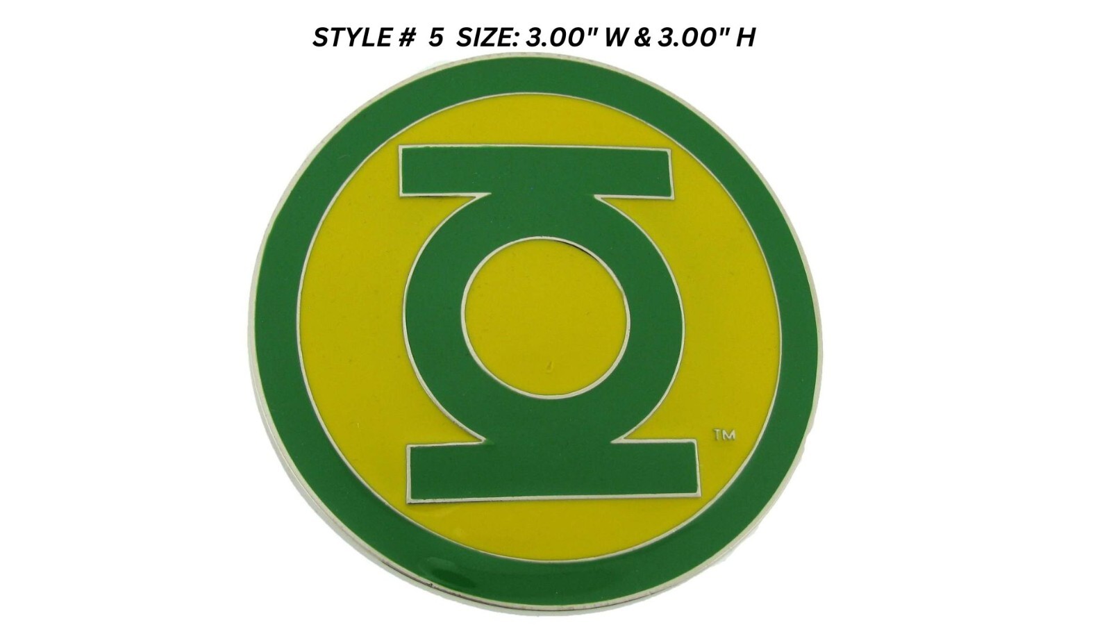 Greem Lantern Belt Buckle Comics Cosplay Halloween Party Costume Original Rodeo