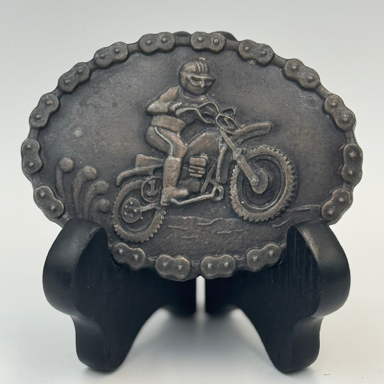 Motocross Dirt Bike Racing Belt Buckle Drive Chain Border Motorcycle Motor Sport