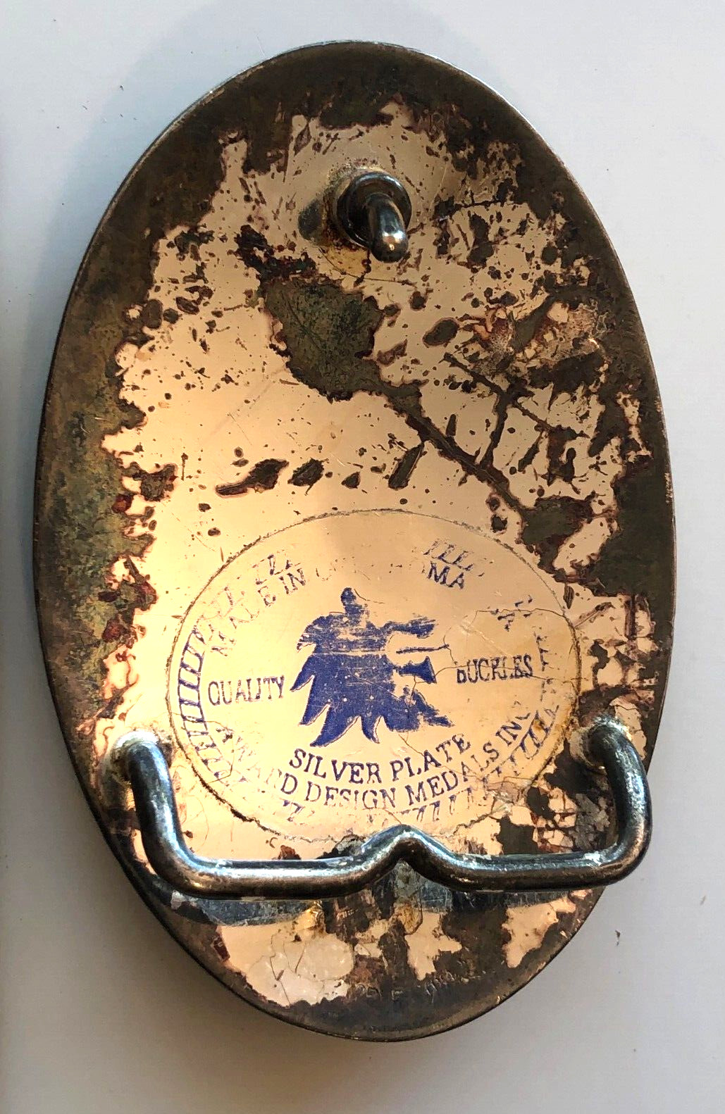 Cowboy Letter N Rodeo Bull Rider Award Style Belt Buckle