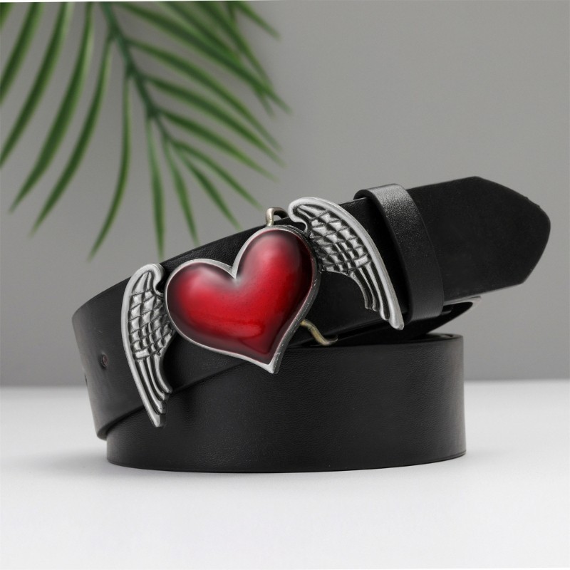 Men Fashion Belt Buckle Ethnic Style Metal Carved Teens Rock Waist Belt Buckle