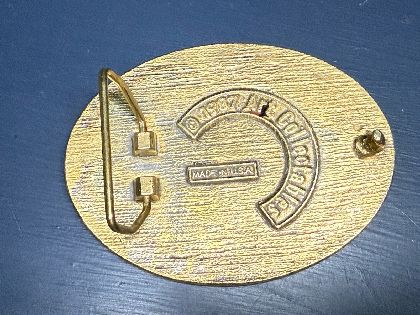 Gila Bend Sportsman’s Club Belt Buckle 1987 Art Collectibles 1953