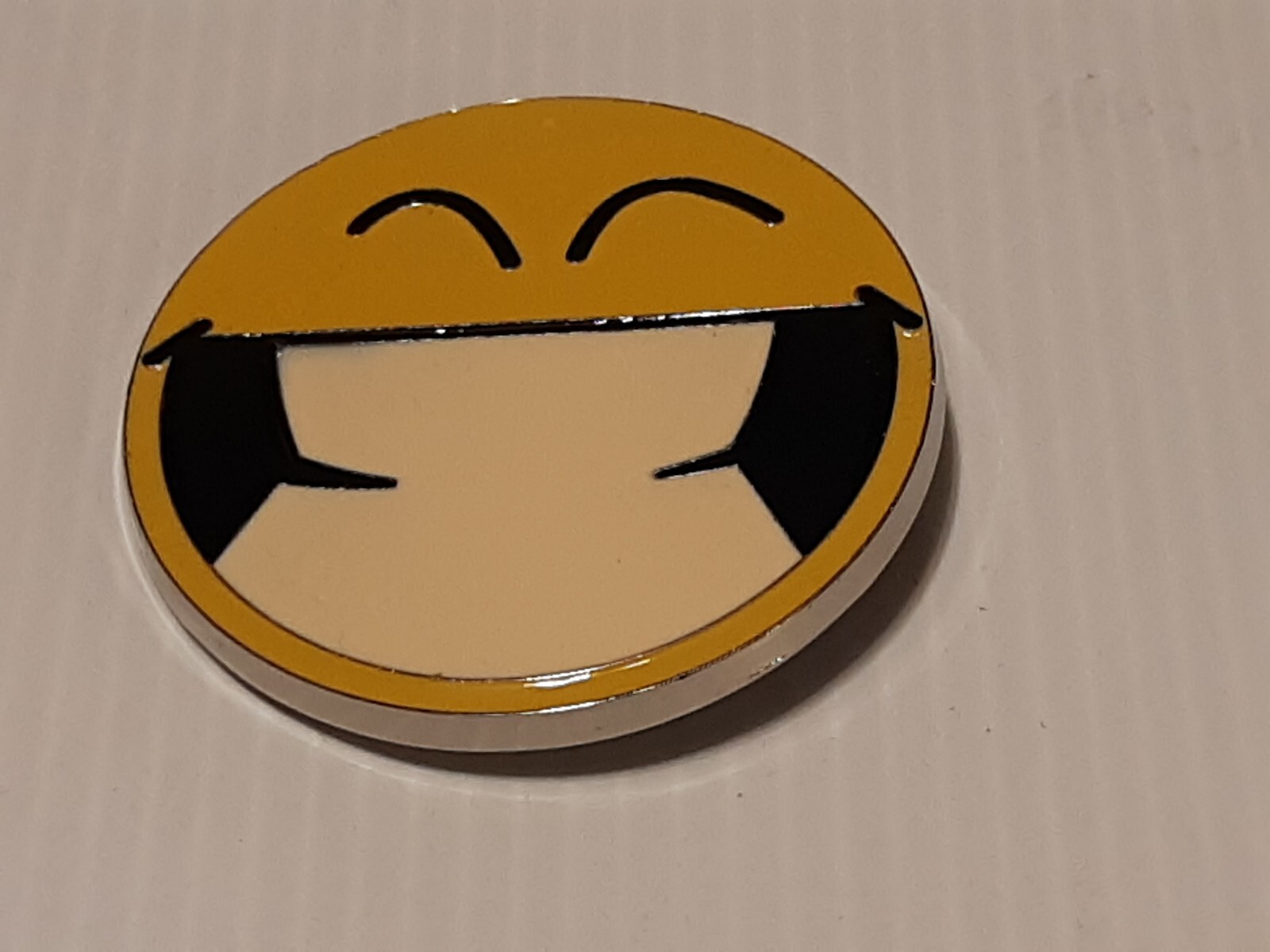 HAPPY SMILEY FACE EMOJI Metal Belt Buckle