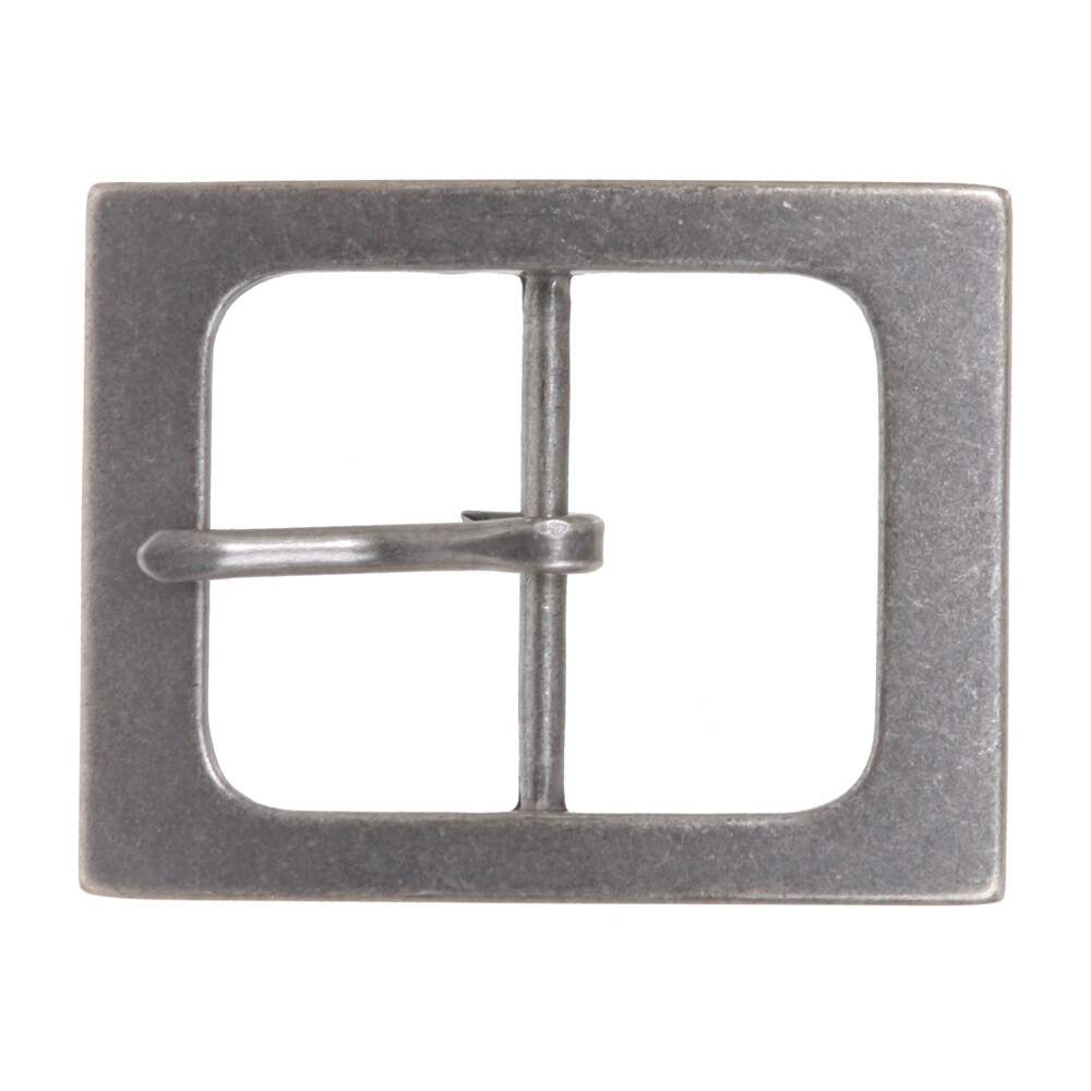 1 1/2&Prime; (38 mm) Nickel Free Single Prong Rectangular Belt Buckle