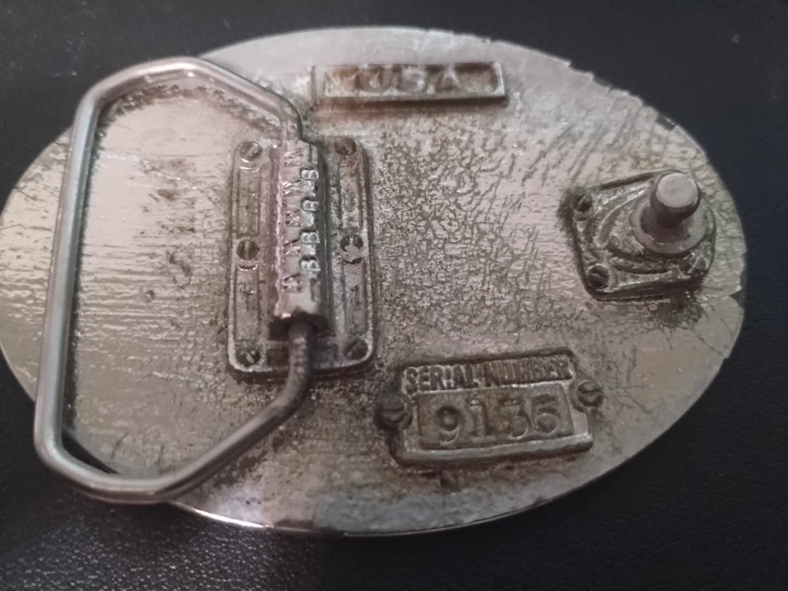 Fabulous Nevada Belt Buckle Dice Cards Poker Las Vegas Reno