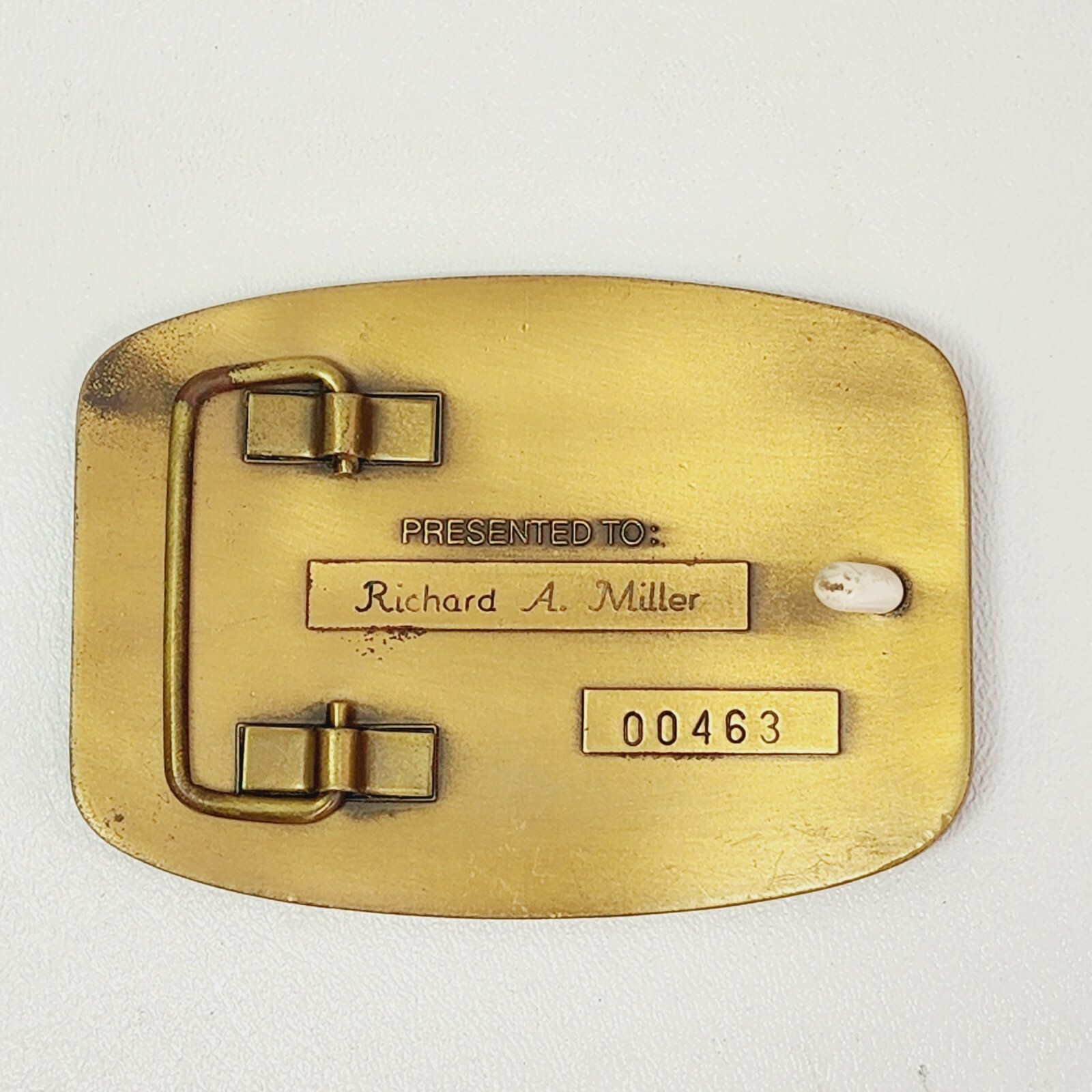 Springfield Centurions Belt Buckle Cilco &rsquo;92-&rsquo;93 Gas Operations Central Illinois