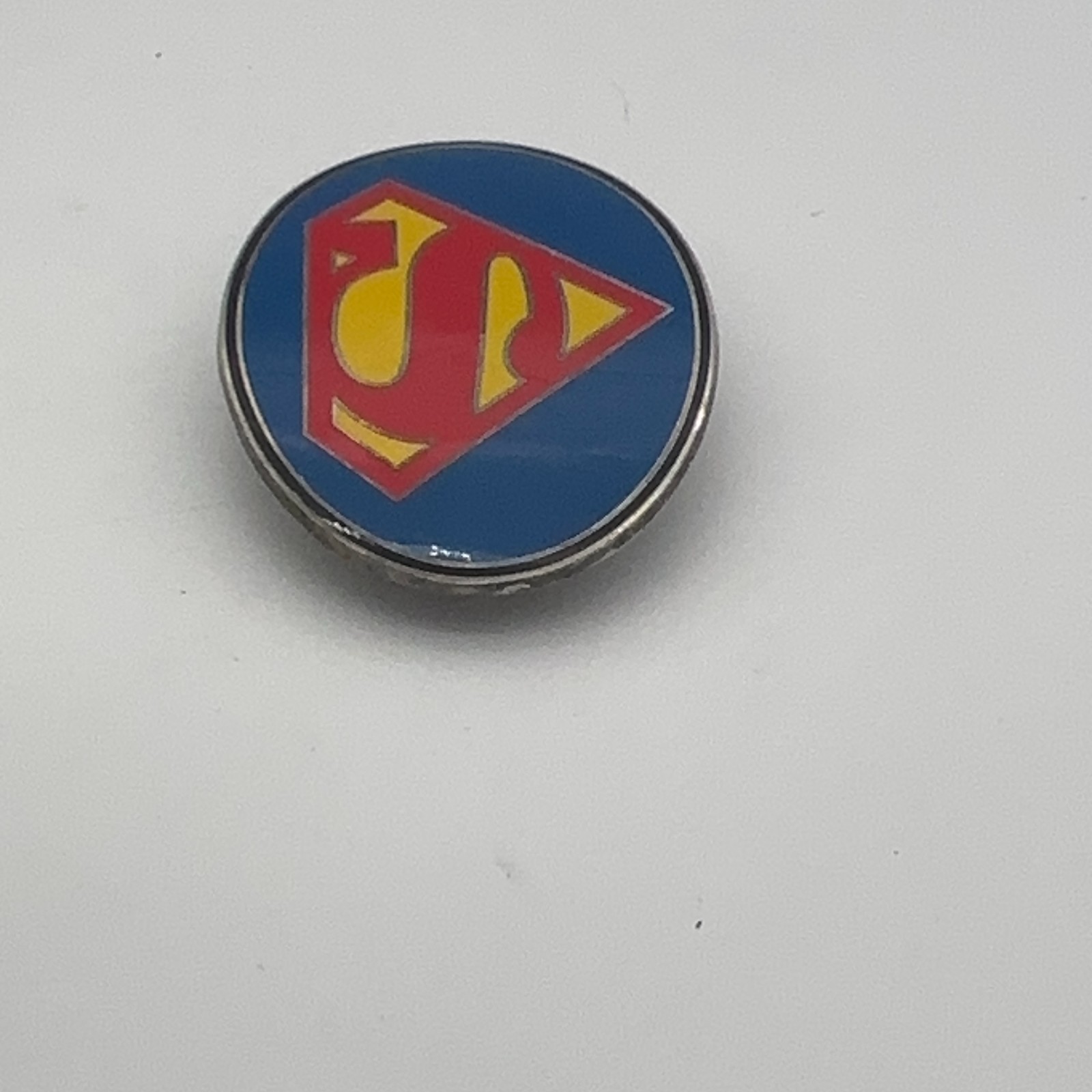 Superman Logo Oval Enamel Belt Buckle GTO Design Studios DC Comics 2005