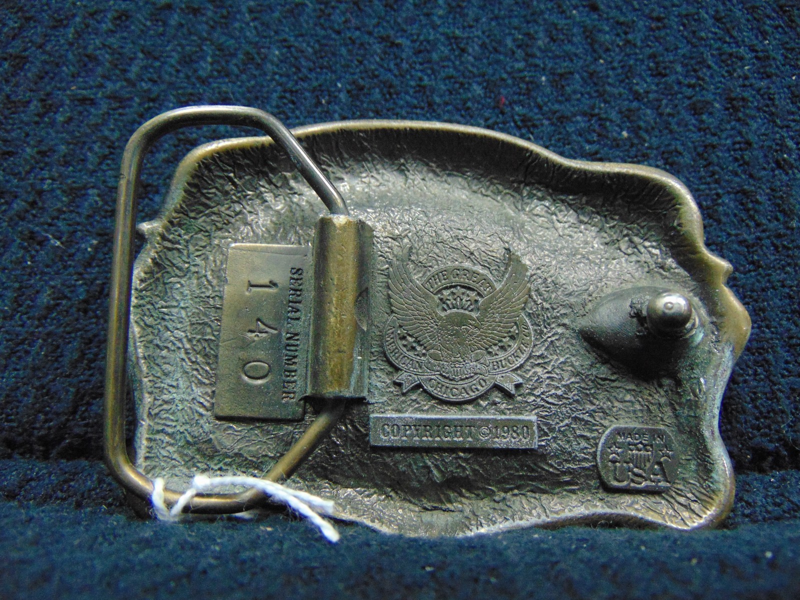 THE GREAT AMERICAN CHICAGO BUCKLE CO. COPYRIGHT 1980 SAN FRANCISCO GOLDEN GATE