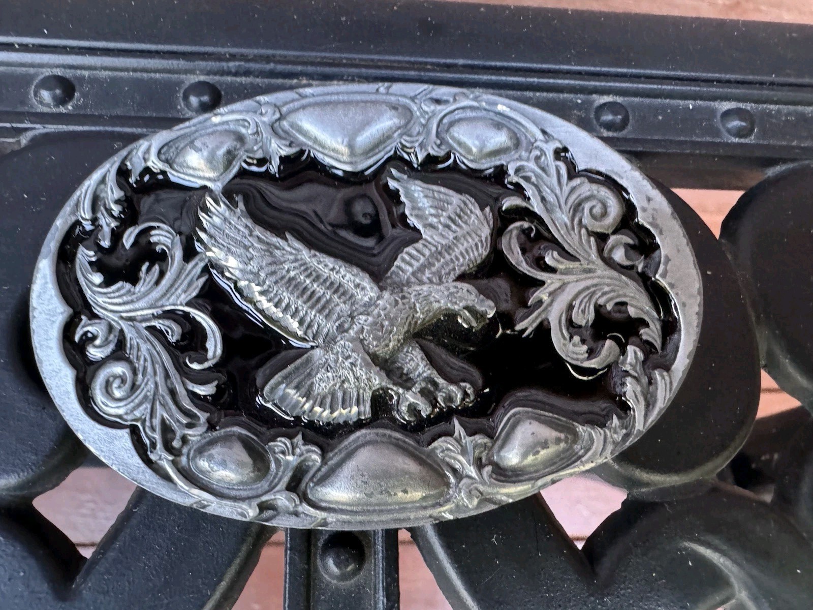 Arroyo Grande Buckle Co. Eagle Western Belt Buckle 1992 A 99 Made in USA