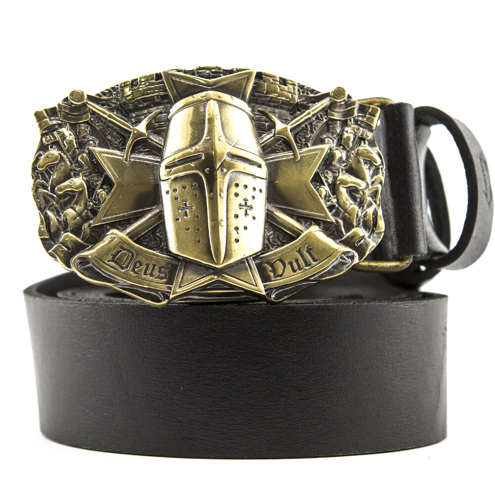 Belt buckle « Templar »; knight order belt buckle; Crusader Knight buckle