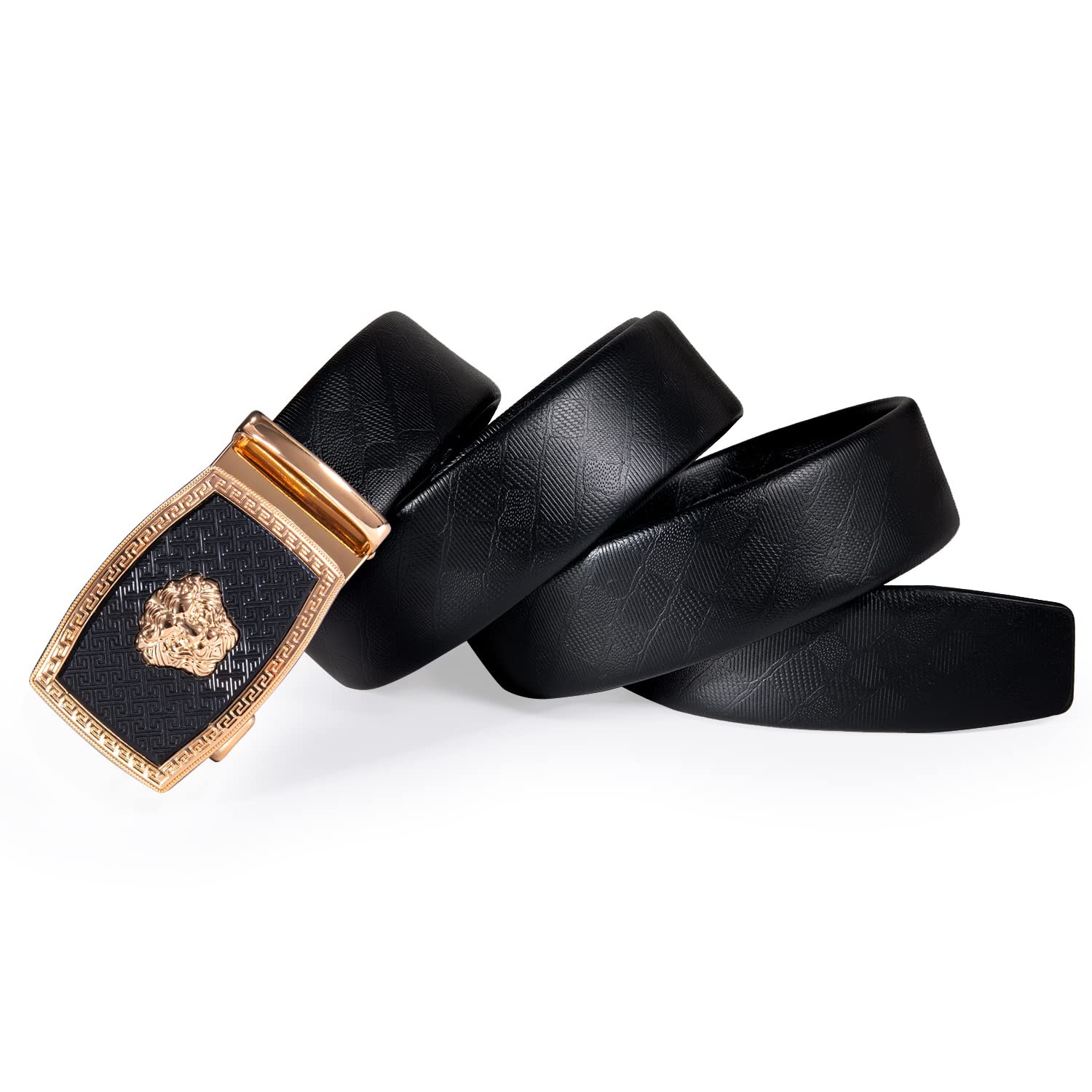 Dubulle Belts For waist size 24 » to 38 », belt 43 »(110cm), A Gold Orangutan