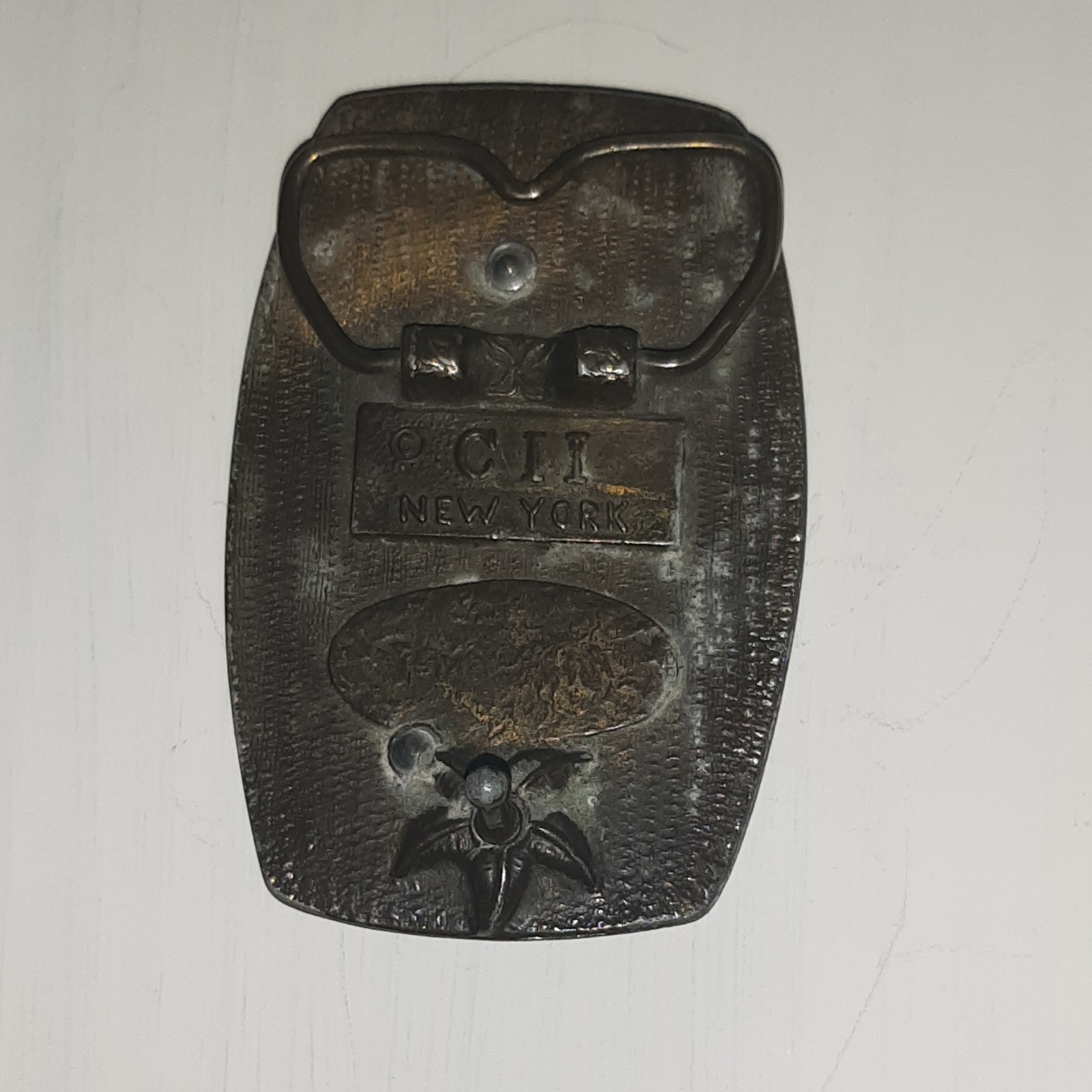 CII New York Wildlife Scene Belt Buckle