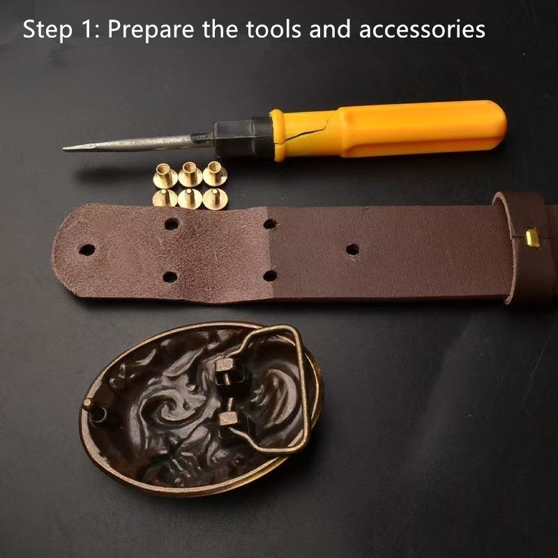 Yuhua Dragon Belt Head Brass Belt Buckle Head Men&rsquo;s Outer Wear Smooth Buckle