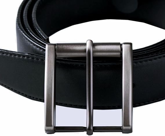 DJCAIZYY 1.5&Prime; (38-40mm) Men Replacement Single Prong Belt Buckle Roller-Gray