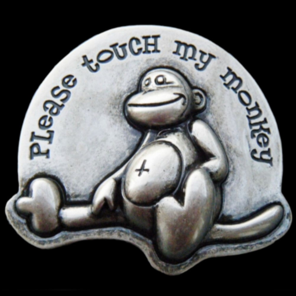 Touch My Monkey Cool Belt Buckle Buckles Boucle de Ceinture