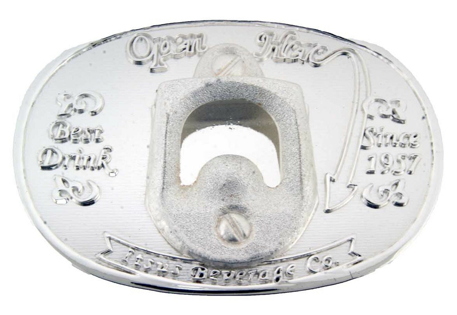 Big Bottle Opener Belt Buckle Men Women Halloween Tattoo Skull Western Rodeo