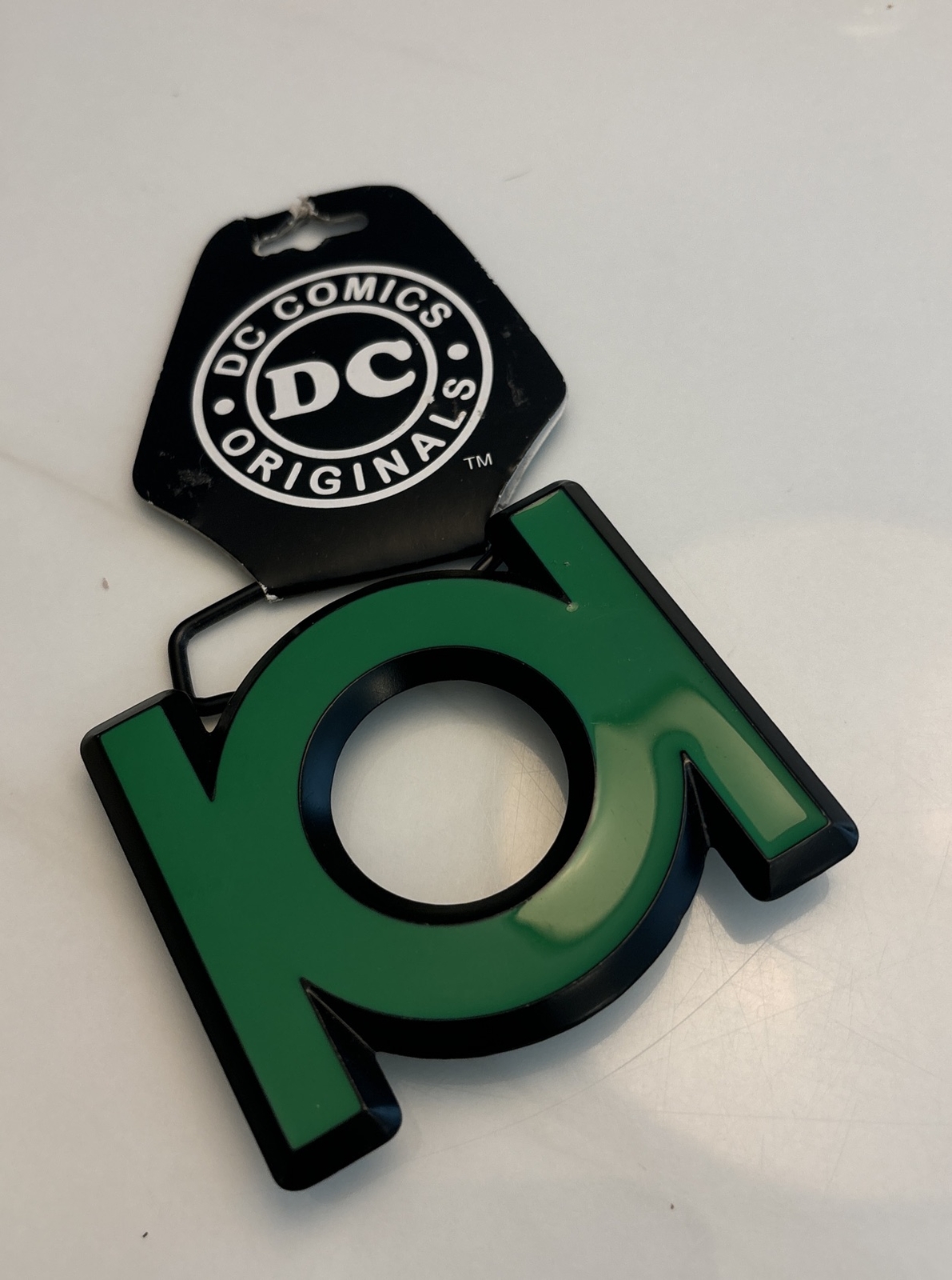 GREEN LANTERN SUPER HERO RING BELT BUCKLE DC COMICS LICENSED NEW