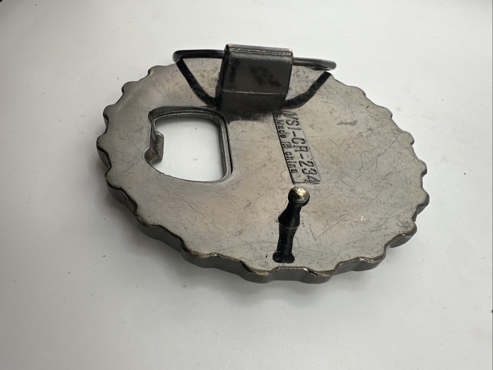 Belt Buckle Corona Bottle Opener Buckle 9.8×6.8cm Suit 4cm Belt Width