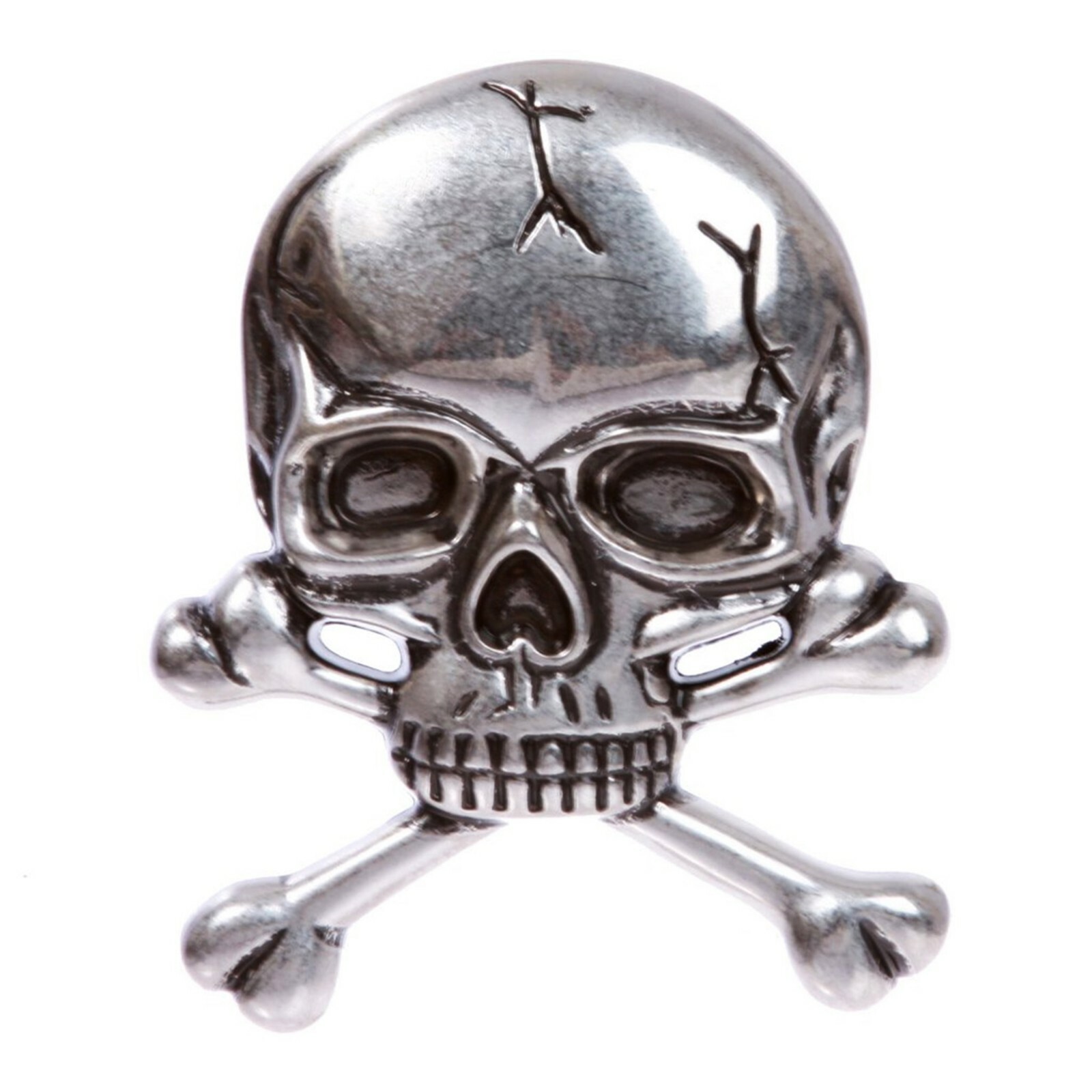 Skull Belt Buckle Cross bones Men Women Halloween Costume Christmas Party Gift