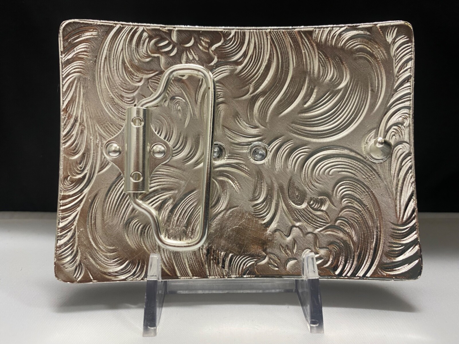 Saint Mary Western Style Cowboy Buckle hebilla Vaquera Con La virgen
