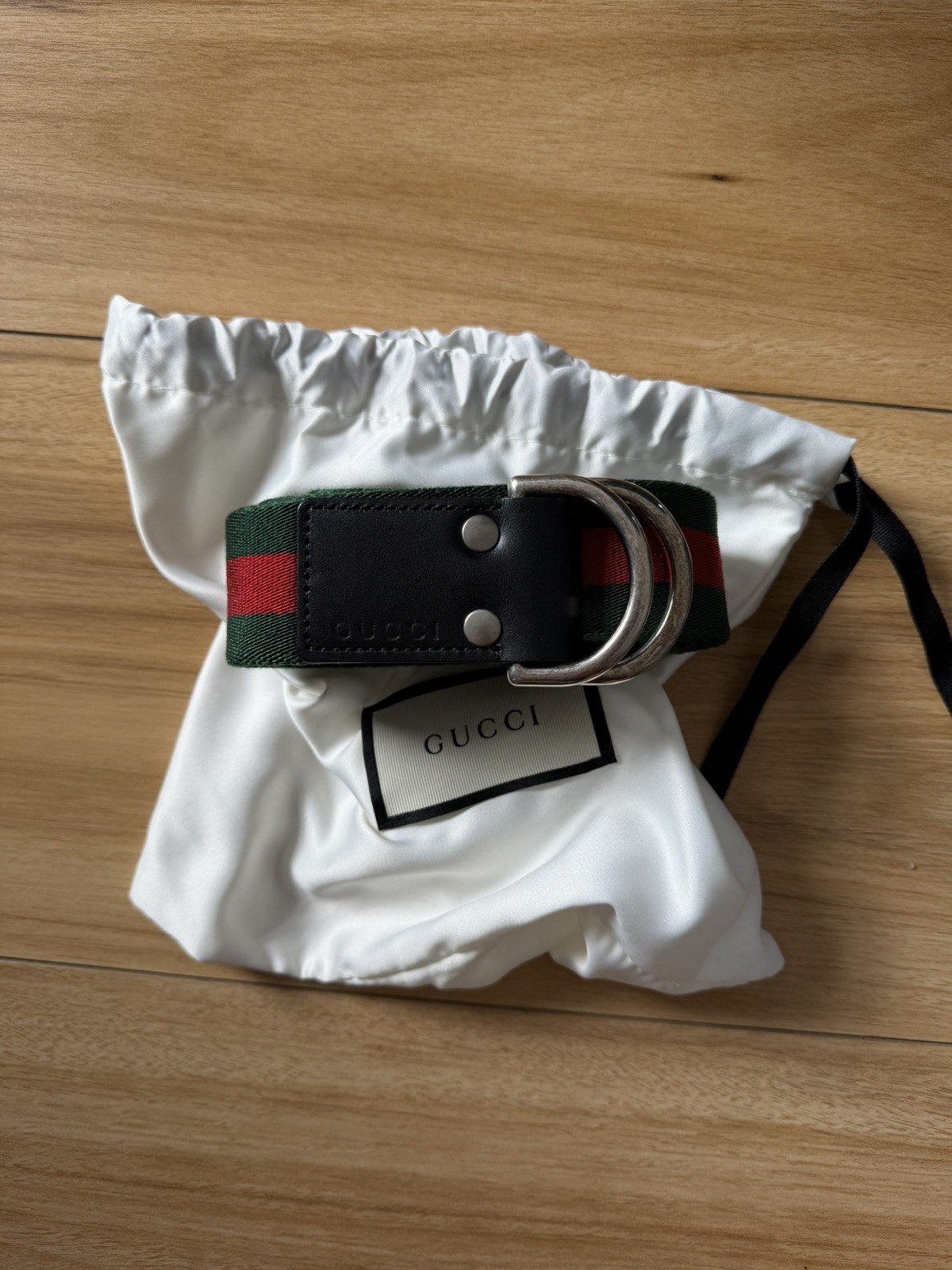 Gucci D Ring Belt