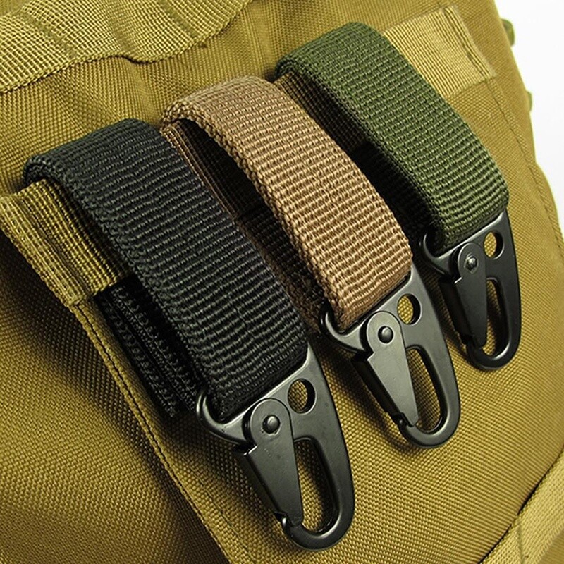 Waistband Hunting Lock Equipment Carabiner Military Outdoor Training Belt Tool