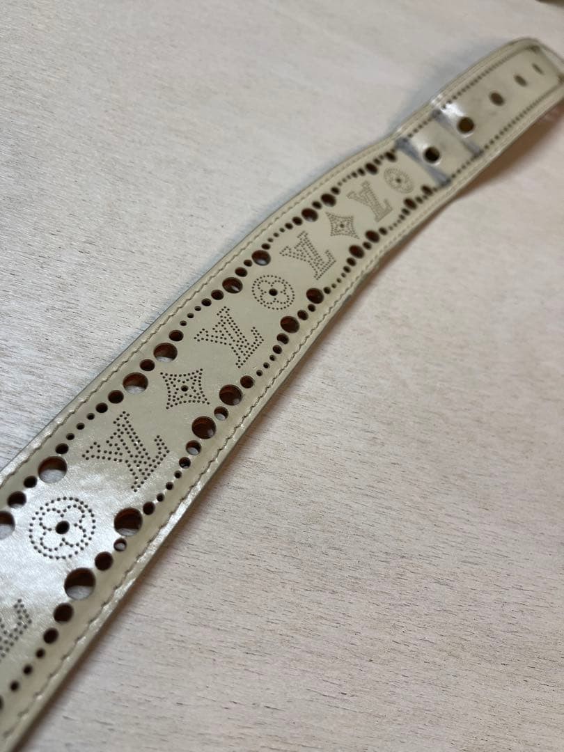 Louis Vuitton Pre-Owned Monogram Perforated Belt