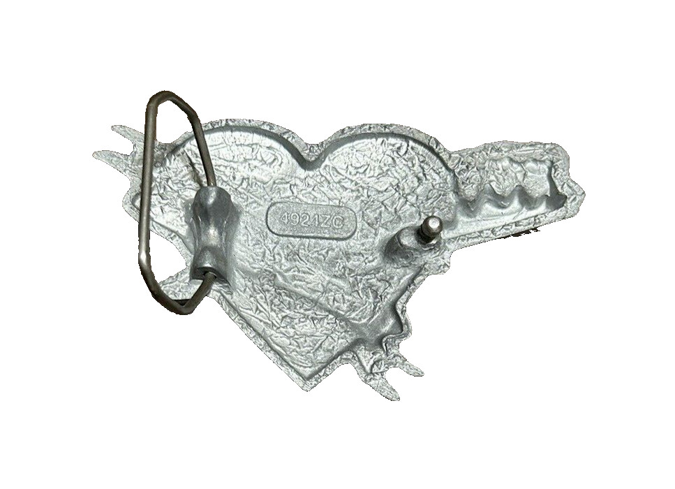 Love Hurts Sailor Jerry Dagger Heart Tattoo Belt Buckle