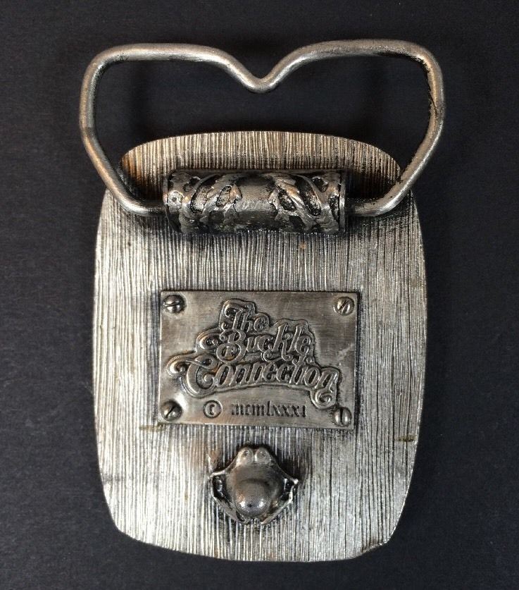 Vtg NASA Space Shuttle Belt Buckle Numbered The Buckle Connection Challenger