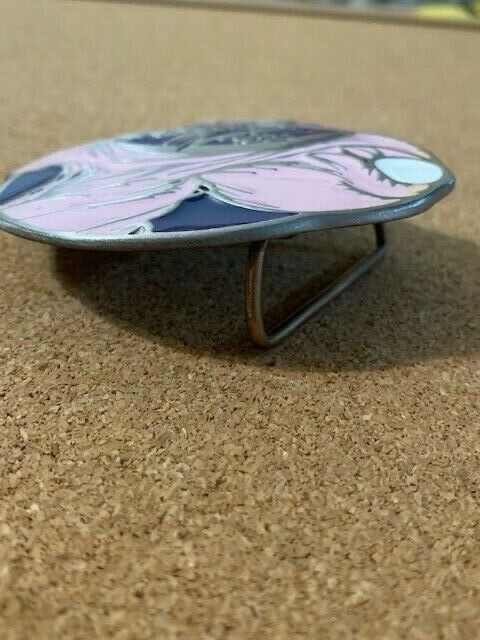 Pink Floyd Belt Buckle Blue/Pink Enameling The Wall Solid Metal