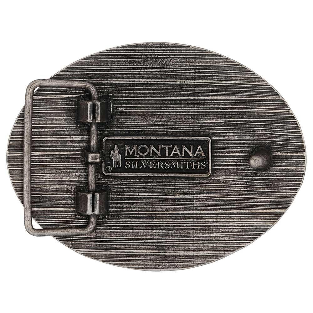 Montana Silversmiths Attitude Freedom Isn&rsquo;t Free Soldier Western Belt Buckle