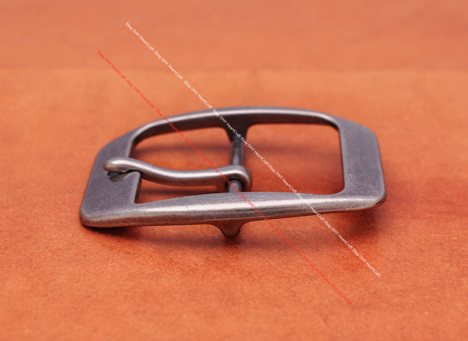 MEN HUGE LONG Heavy Silver CENTER BAR LEATHERCRAFT BELT BUCKLE REPLACEMENT 45MM