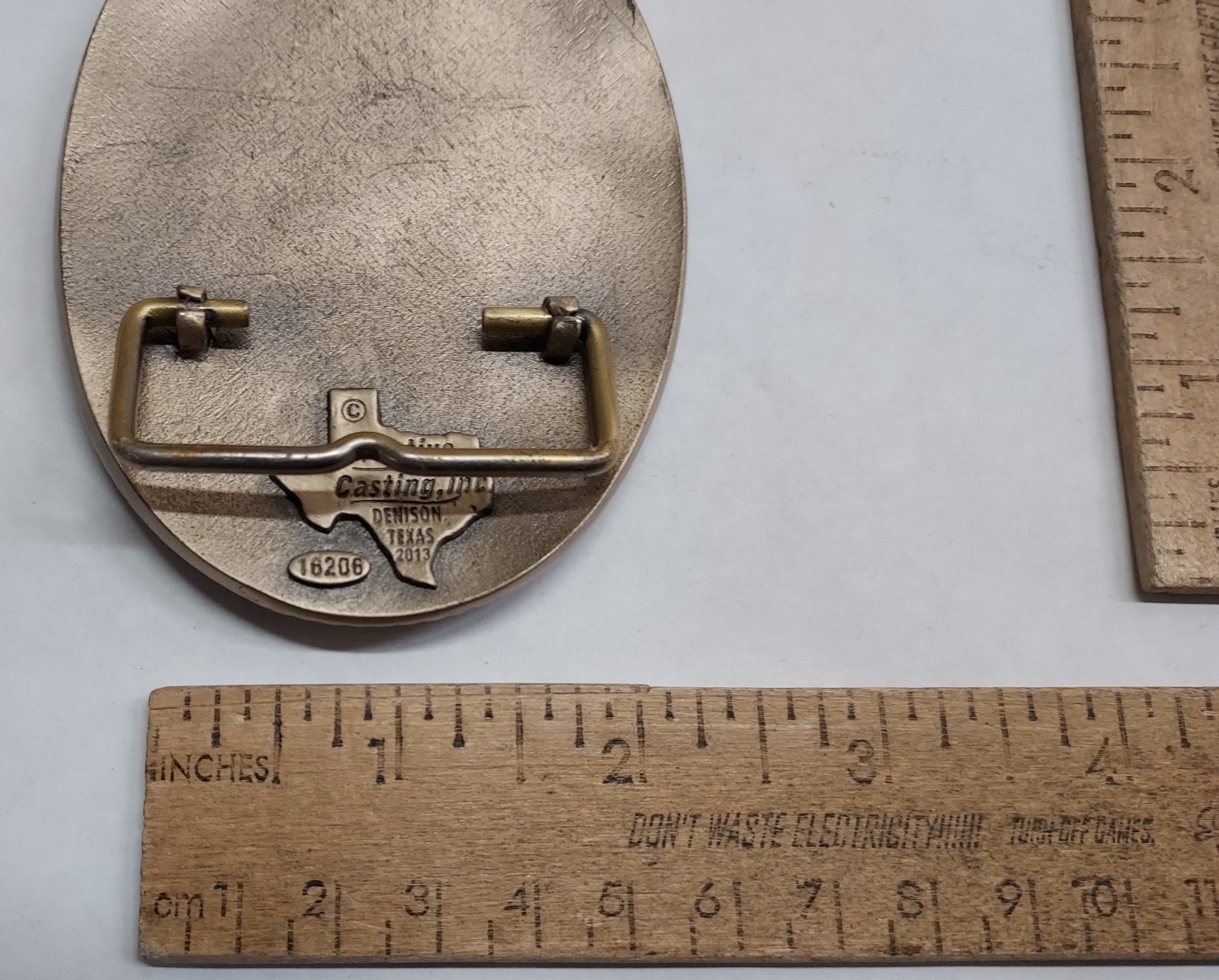 2013 BUFFALO TRAP & SKEET – TERRY BARNHART MEMORIAL – BELT BUCKLE -listing #9557