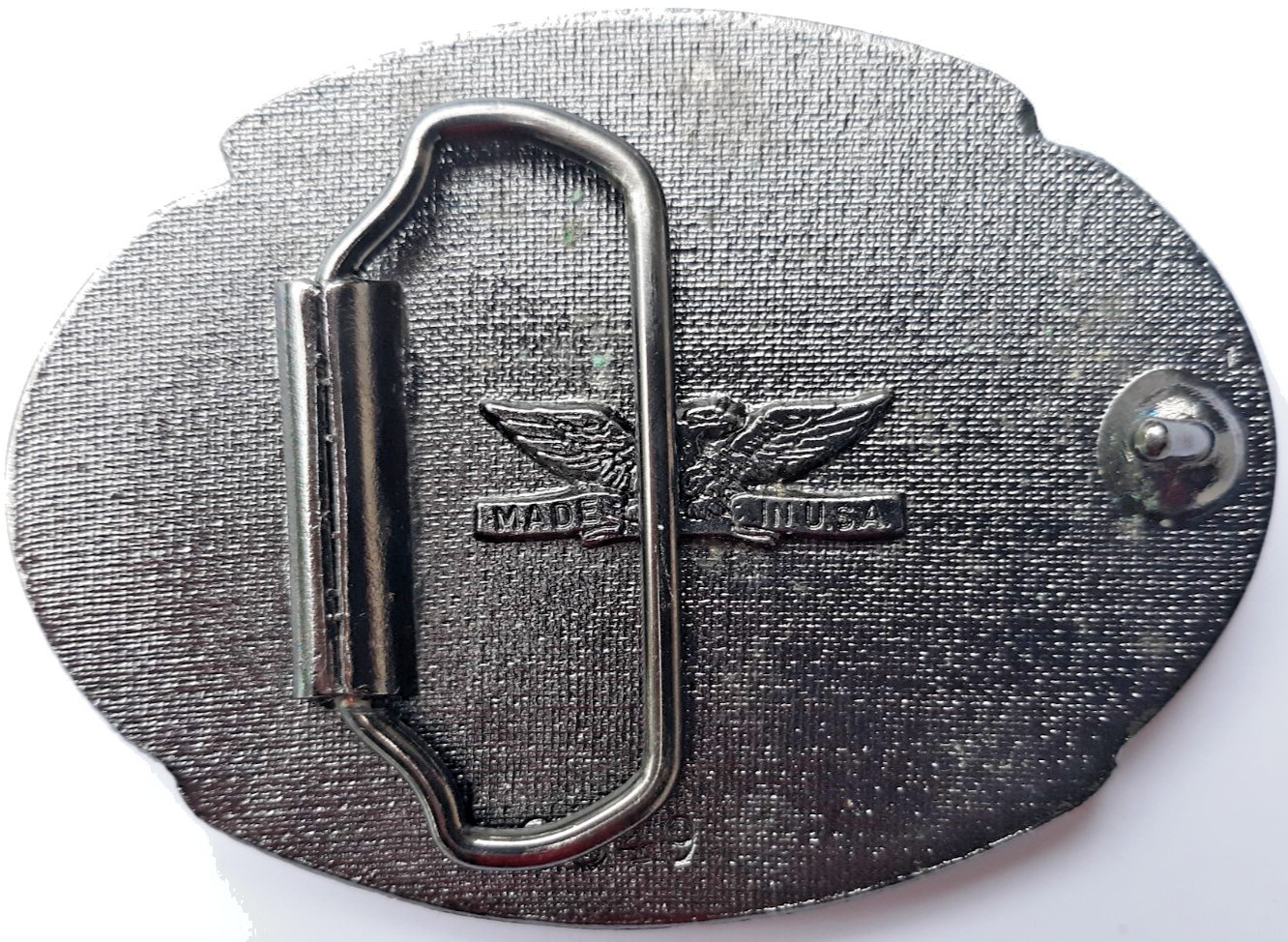 oval 1986 NASA Challenger Space Shuttle Commemorative belt buckle