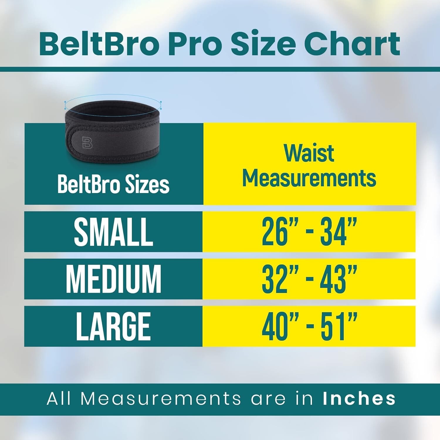 Patented Ultra-Soft Invisible Belt for Men & Women – Adjustable, Black 32&Prime;-43&Prime;
