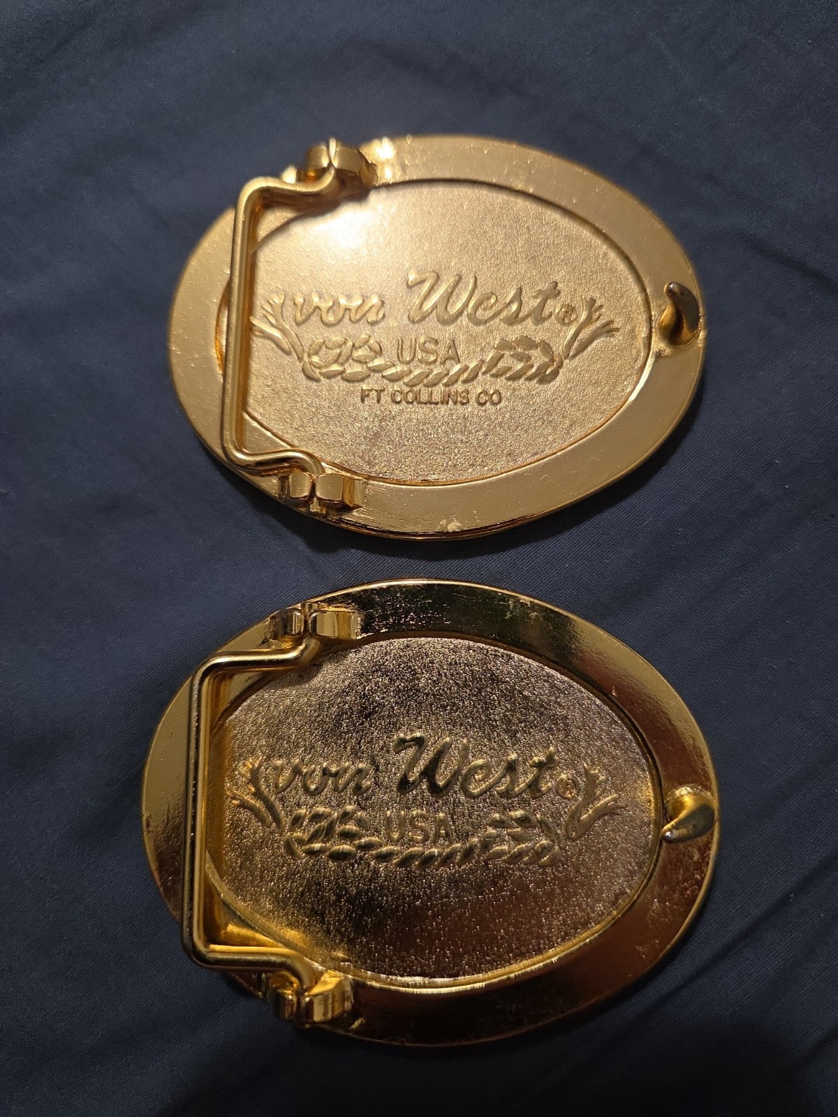 Von West Encased Bullet Shells Remmington Long Luger Belt Buckle Guns – Pick One
