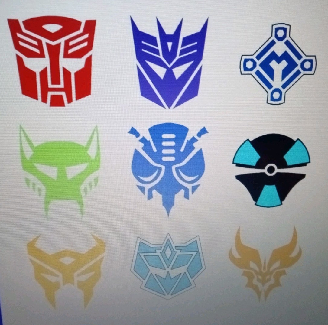 Metal Belt Buckle Transformers Insignia Logo