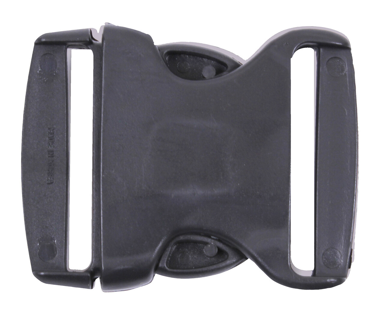 2&Prime; Wide Black Triple Retention Replacement Buckle For Tactical Duty Gear Belts