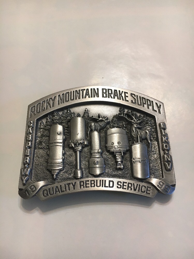 1999 ROCKY MOUNTAIN BRAKE SUPPLY QUALITY REBUILD BELT BUCKLE NV, WY 1 Of 750