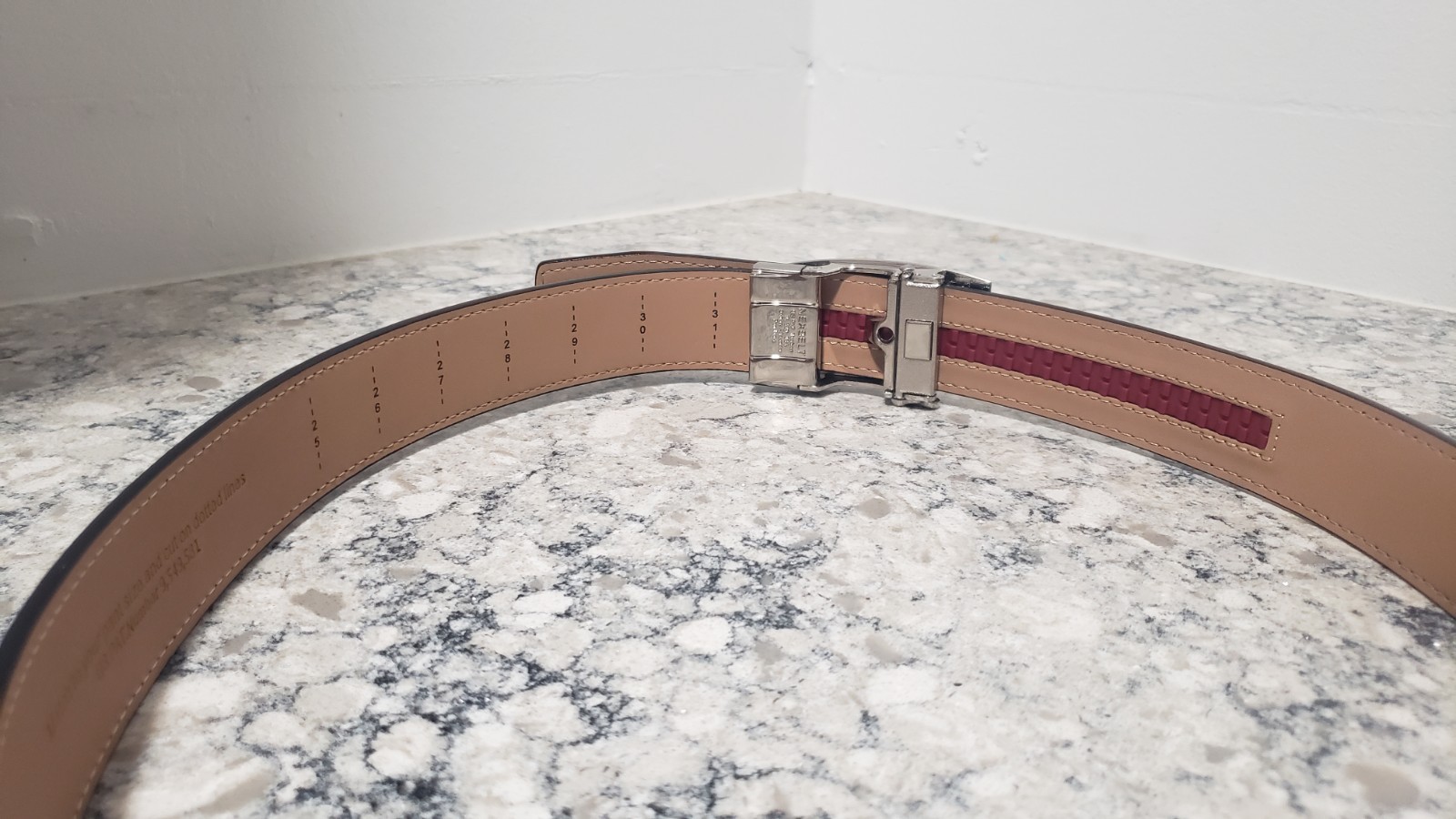 Nexbelt Kevin Harvick Foundation Ratchet Belt With Silver-tone Buckle