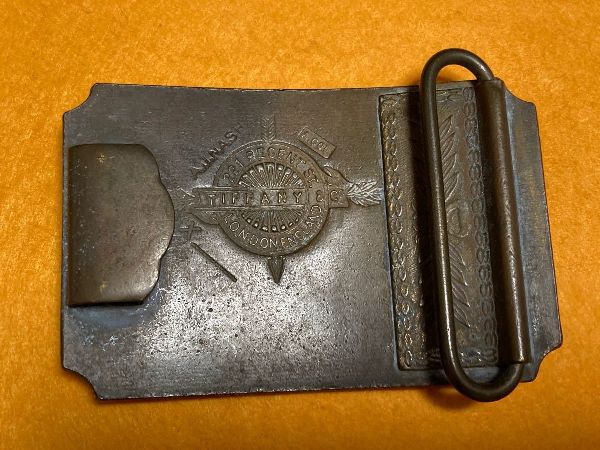 Tiffany & Co London Vintage Belt Buckle Wells Fargo & Co Wells & Fargo Founders