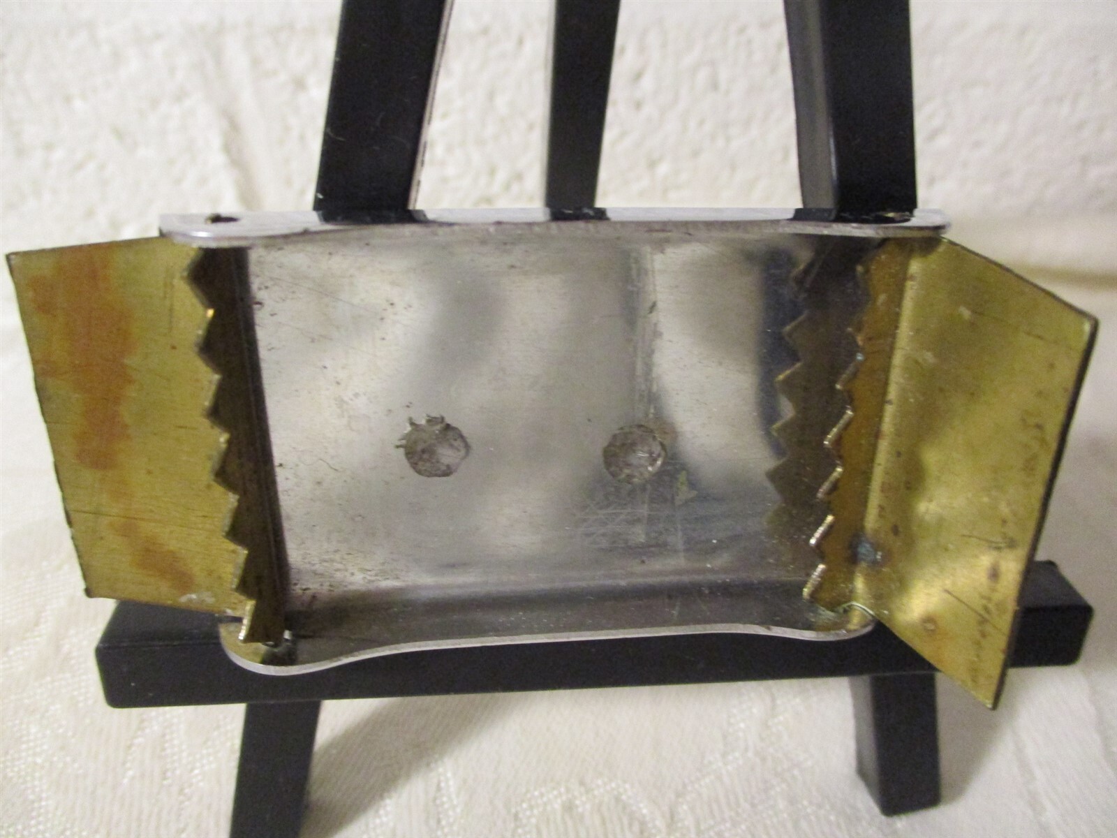 USS. COMPTON DD-705 METAL & BRASS NAVAL BELT BUCKLE