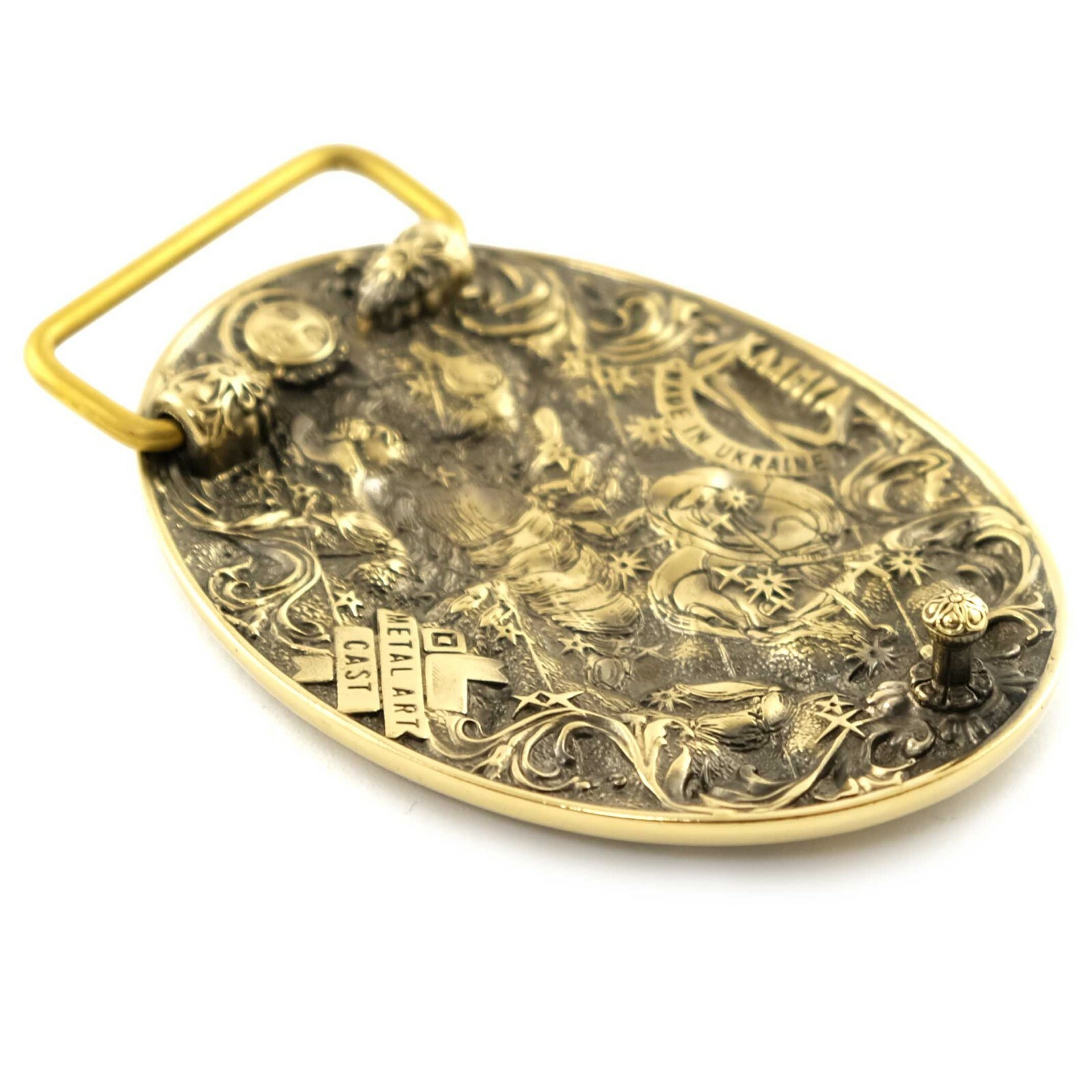 Sagittarius belt buckle, Horoscope Astrological Zodiac Sign brass belt buckle
