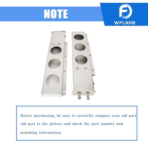1 Pair 30 Stainless Steel Mud Flap Hanger w/Light Cutouts Loaded 2 1/2
