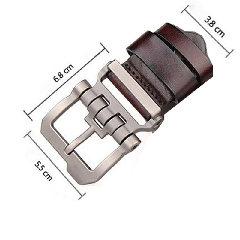 Designer Belt Alloy Mens Belt Buckle Pin Buckle for Wide 1.5&Prime;(3.8cm) Leather