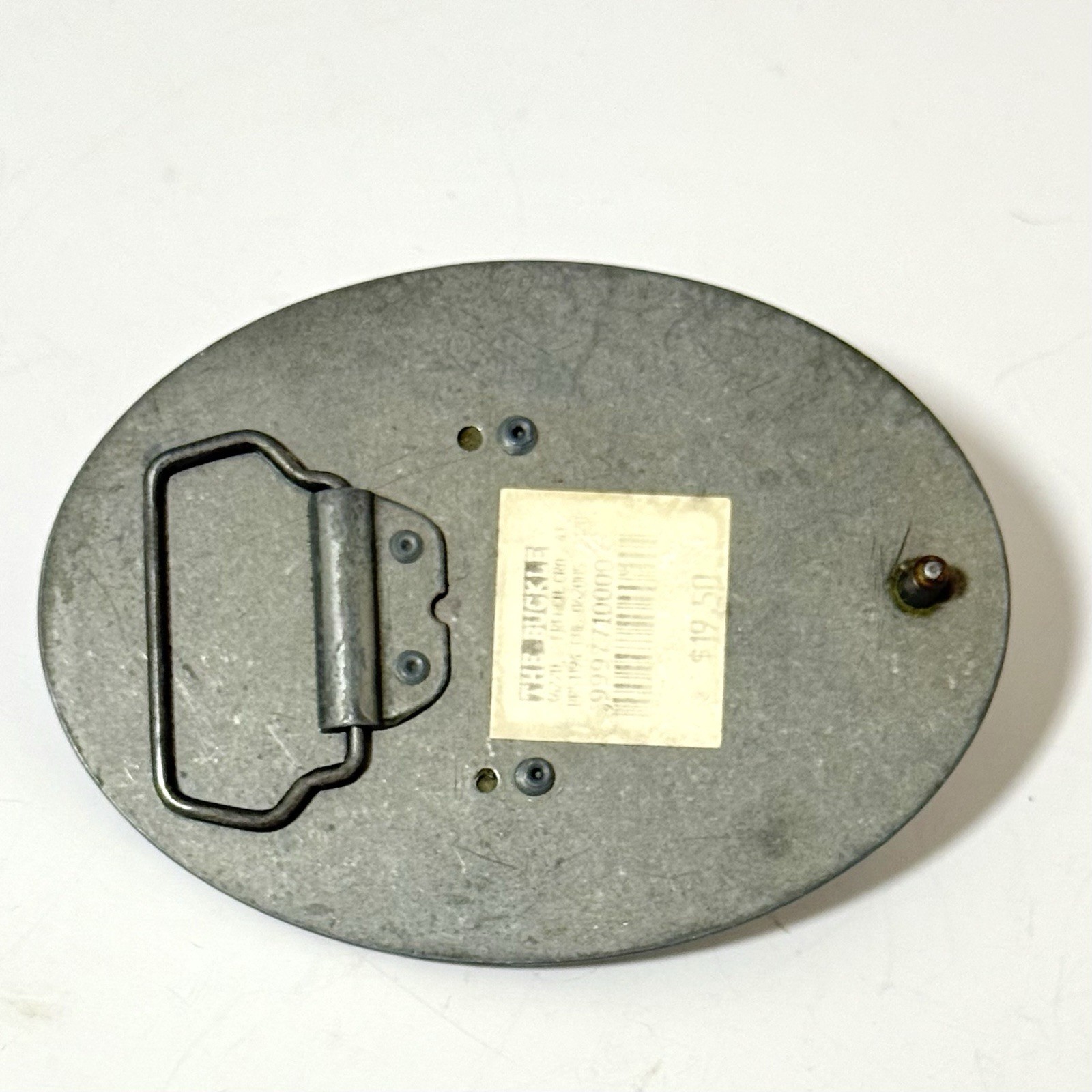 Vintage Bottom&rsquo;s Up! Belt Buckle Bottle Opener 1990’s Novelty Bottle Opener USA