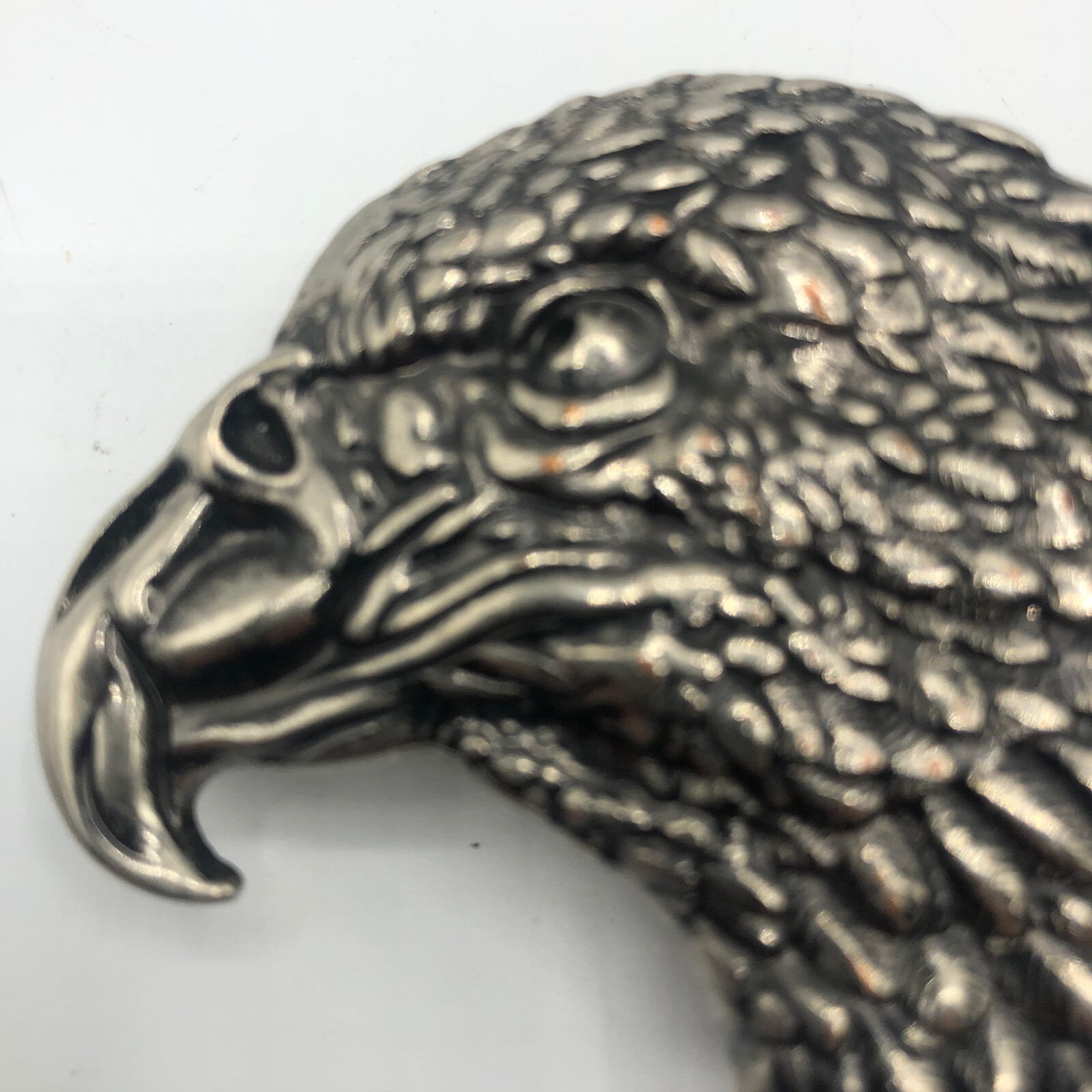 Eagle Head Belt Buckle Western Vintage Style Smooth Buckle Plate