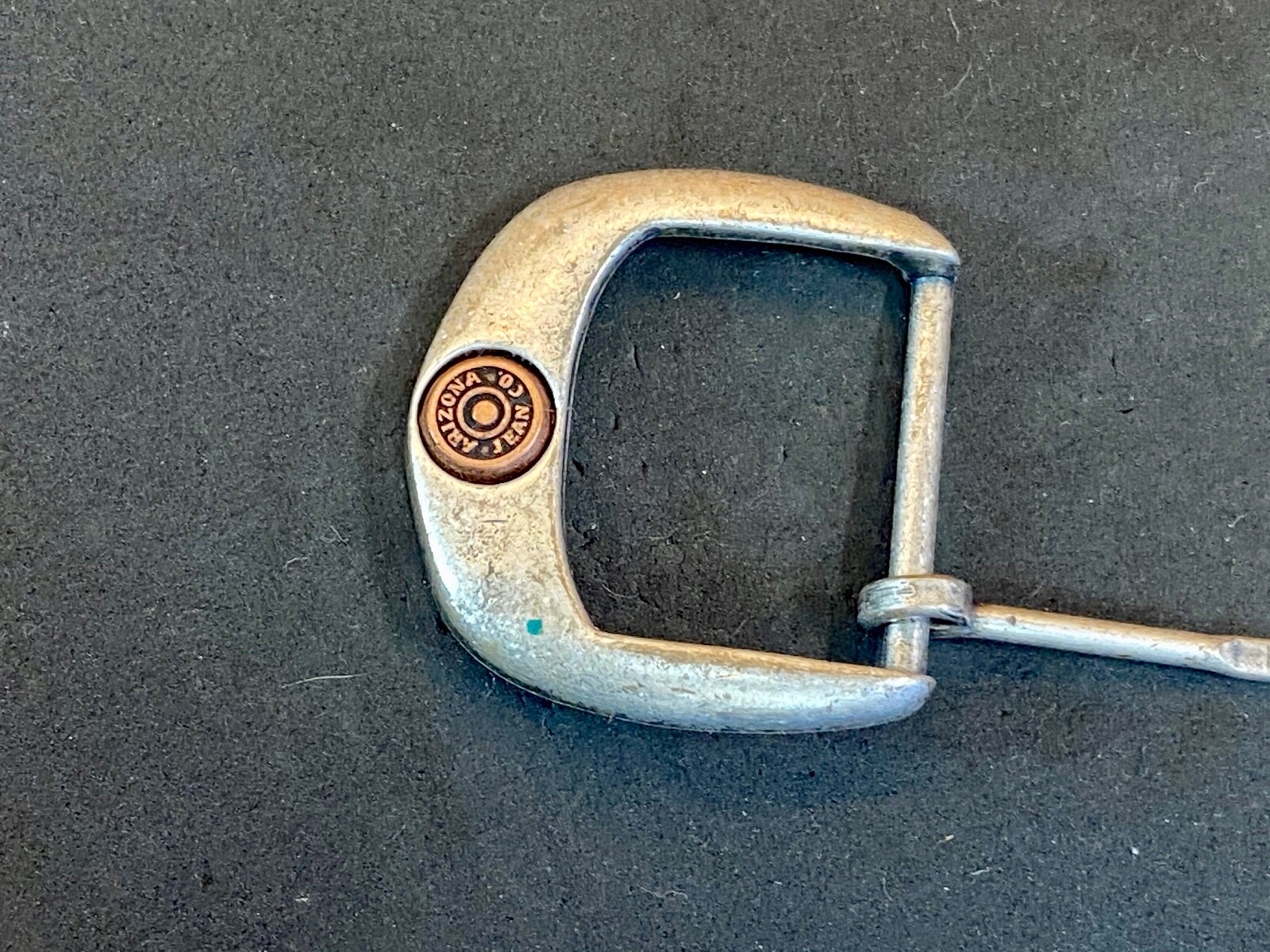 Arizona Jeans Co Replacement Vintage Silver Tone Belt Buckle