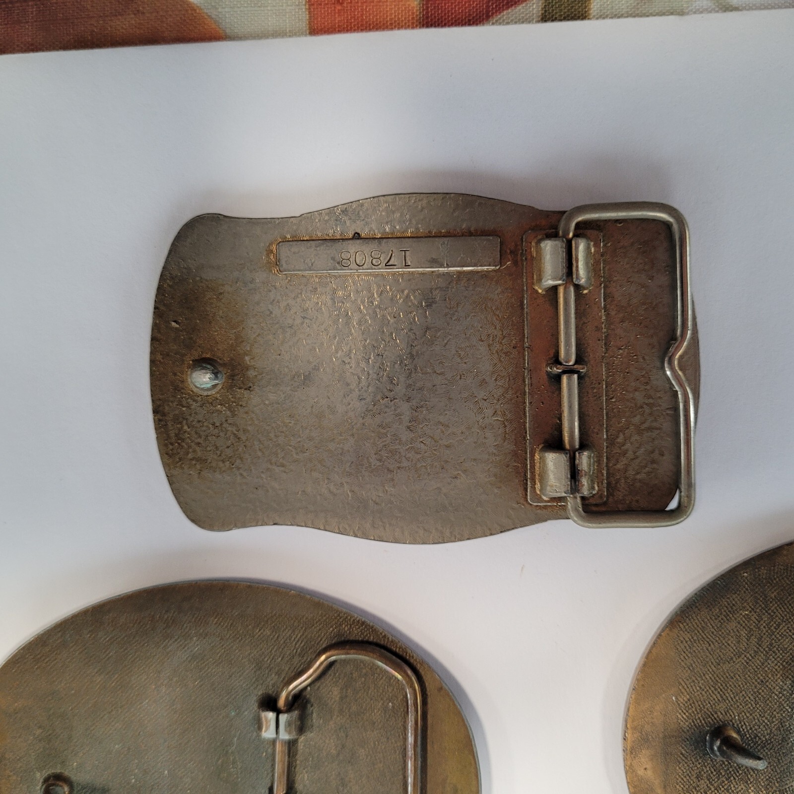 Mixed lot Mens belt buckles -Americana
